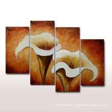 Hot Sell Handmade Tulip Oil Painting for Living Room